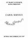 Carol Service 1997 P1